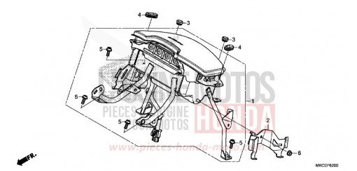AIRBAG MODULE GL1800DAK de 2019